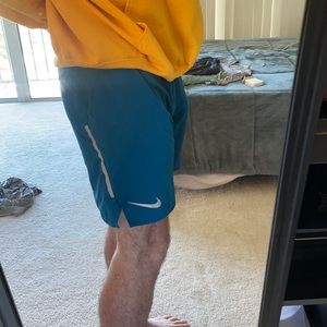 Blue Nike running Shorts size Medium